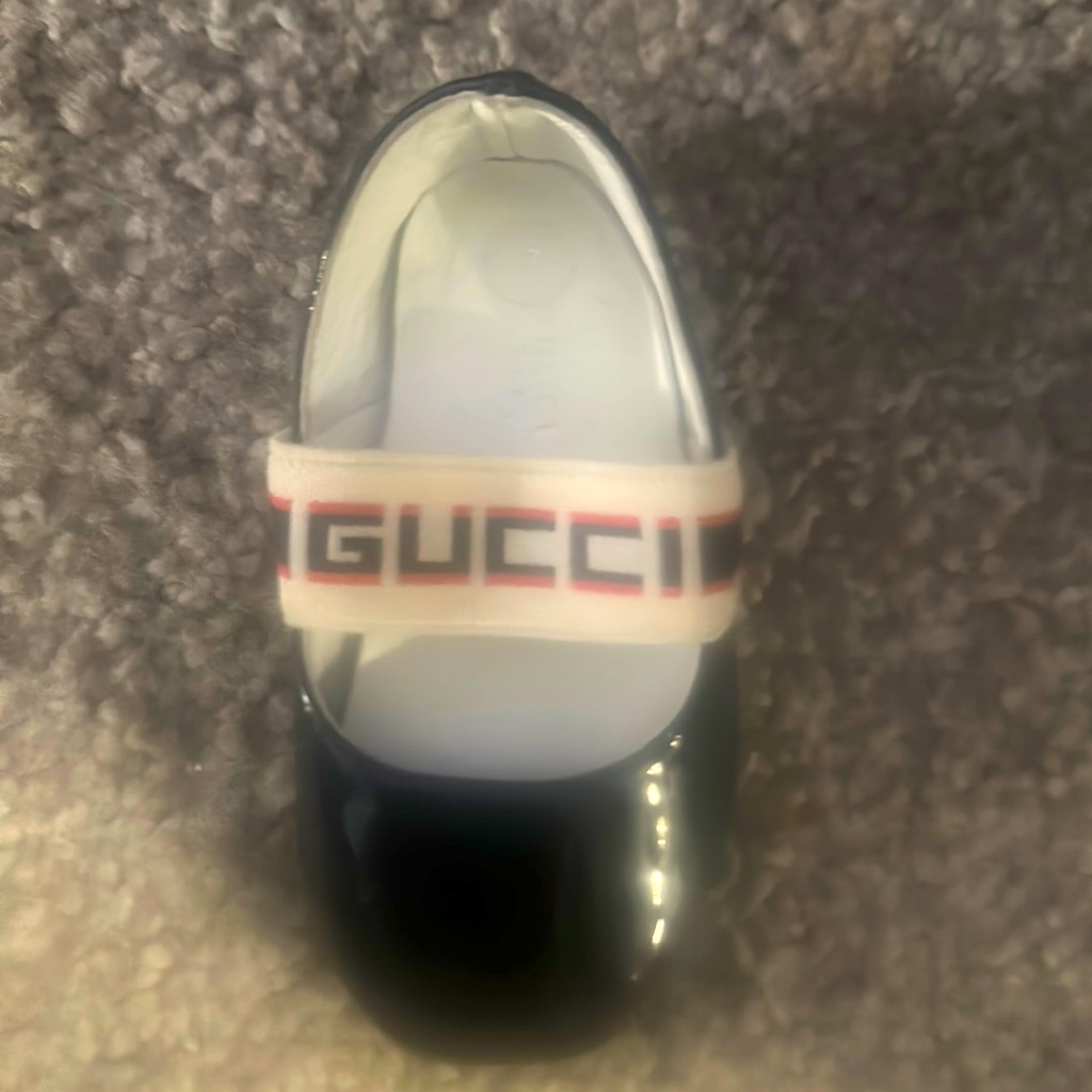 Brand New Gucci Ballerina Flats In Black